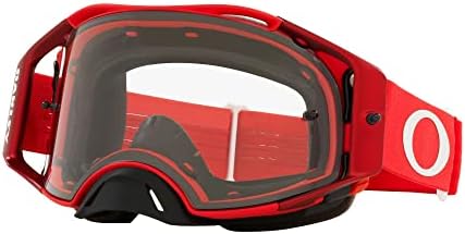 Oakley Airbrake MX Moto Red w/Clear