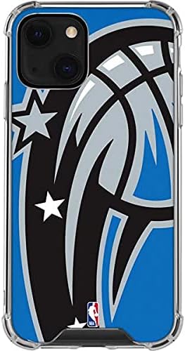 Skinit Clear Phone Case Compatible with iPhone 13 - Officially Licensed NBA Orlando Magic Large Logo Design