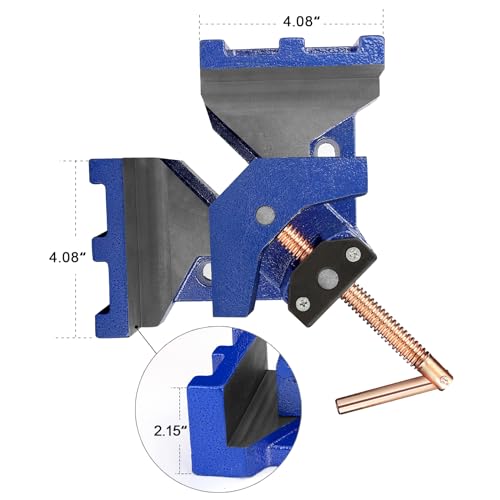 BETOOLL Cast Iron Welders Angle Clamp（2PCS）