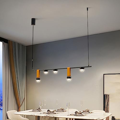 Plafonnier LED noir d'intensité variable résolvant le manque de lumière