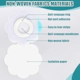 50 Pcs Castor Oil Pack Wrap for Belly Button, Self-Adhesive Castor Oil Patches Castors Oils Belly Button Wrap Pads Spunlace Cloth Highly Absorbent Organic Castors Oils Compress Patches - Image 7
