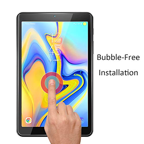 Image of Orzero (2 Pack Tempered Glass Screen Protector Compatible for Samsung Galaxy Tab A 8.0 inch 2018 (Only Fits for SM-T387 Model), 9 Hardness HD Anti-Scratch Full-Coverage
