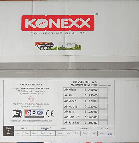 Image of Konexx Air Zest Ceiling Fan 1200 MM, 48 inch