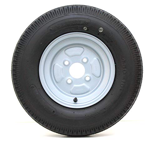 Stema Complete Wheel 4.50-10 400 kg Bolt Circle 4 x 100 Trailer Tyres 4.50 x 10 76M Stema - Image 5