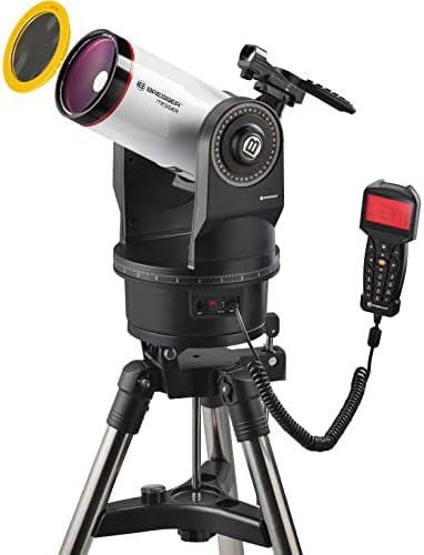 Bresser PushTo AR-80/400 Smart Teleskop - Mit Stativ & App-Steuerung