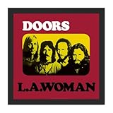 The Doors Gerahmtes Poster L.A. Woman, 40 x 30 cm, 