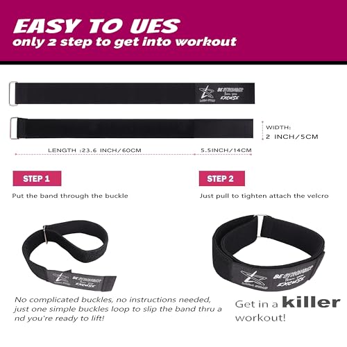 Image of BFR Occlusion Bands for Women Glutes,Blood Flow Restriction Bands for Legs, Butt & Hip Building, Workouts, Best Fabric Resistance Bands for Squat Butt & Thigh