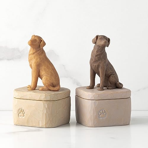 Willow Tree Love My Dog Dark Keepsake Box