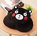 lili-nice Peluches Kumamoto Mascota Famosa Kumamon Bear Plush Pillow Relleno Muñeca Suave Cojín Cómodo Regalo De Cumpleaños Juguete para Niños 36Cm