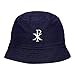 Mens Bucket Hat Chi Rho Chrismon Embroidered Washed Cotton Classic Bucket Hat (Navy,7 1/2)