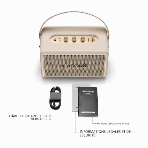 Enceinte Sans Fil Marshall Kilburn III – Bluetooth, Puissance 30W, Son 360° - vue 9
