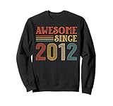 Photo Gallery awesome since 2012 classic birthday years vintage 2012 retro felpa Photo Gallery awesome since 2012 classic birthday years vintage 2012 retro felpa