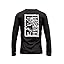 Black With White Bass Graphic