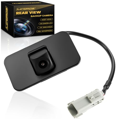 LCWRGS Rear View Backup Camera Compatible with Cadillac Escalade ESV Chevy Suburban Tahoe GMC Denali Yukon XL 2015 2016 2017 2018 2019 2020 Reverse Camera Park Assist Night Vision Replaces# 23378804