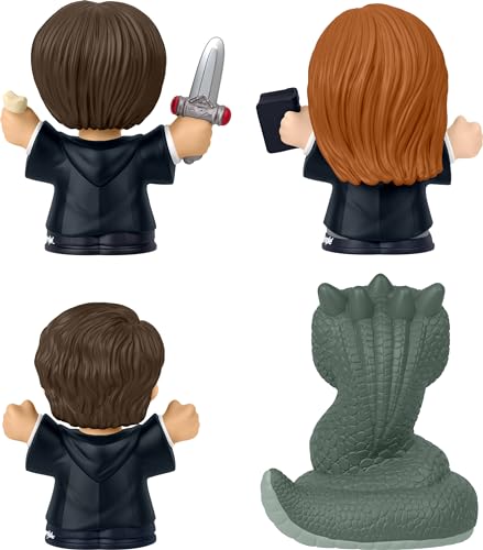 Little People Collector Harry Potter and The Chamber of Secrets Movie Special Edition Set for Adults & Fans, 4 Figures in Display Package - Thumbnail 6