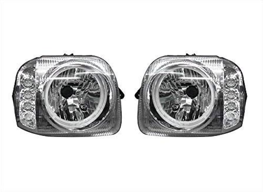 JB23 ジムニー ヘッドライト CCFLリング付き LED ウィンカー Amazon | JB23 ジムニー CCFLリング付き LED ウィンカー ヘッド