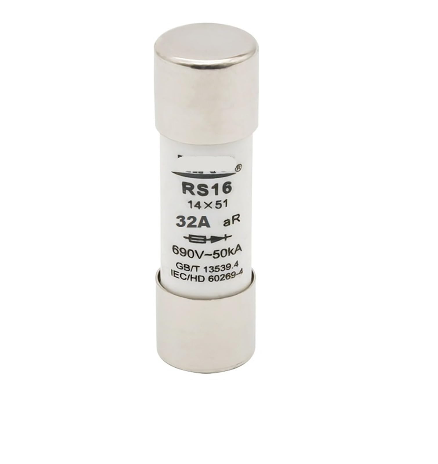 Fusible rapide RS16 cartouche cylindrique de sécurité électrique 690V - 4