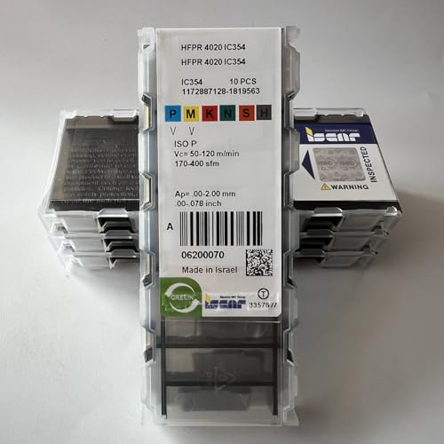 HFPR4020 IC354 lames carbure premium pour usinage de haute précision numérique