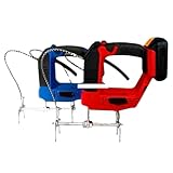 LNHHG Máquina eléctrica for agitar Abejas con batería de Litio, Extractor de Miel for Marco de Colmena, Herramientas de Apicultura for agitar(Red 2)