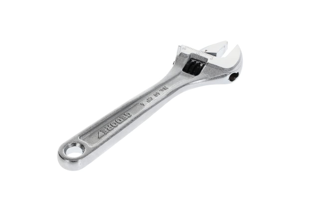 GEDORE 60 CP 6 Adjustable Spanner, Open end 6"