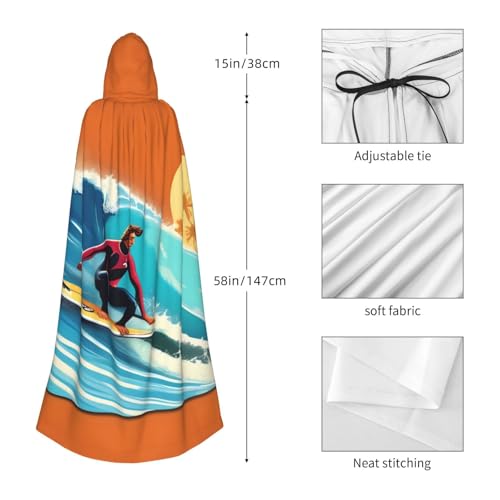 Cape de cosplay hawaïenne à capuche pour masquer vos complexes - 5