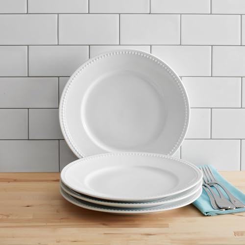 10.5 Inch Dinner Plates by Everyday White - Used condition - Image 7