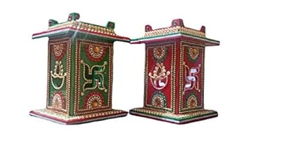 Acrelic Tulasi Decorative showpiece (6 inches)