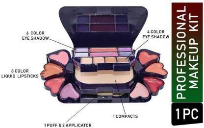 ADS Color Series Makeup Kit (8 Eyeshadow, 1 Power Cake, 8 Lip Color, 2 Blusher) - Thumbnail 4