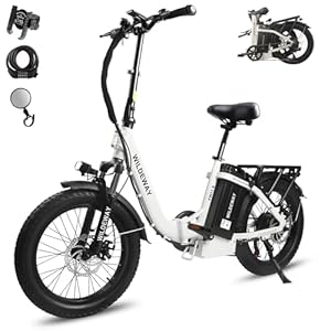 Wildeway Folding Electric Bike for Adults with 32Ah Battery Wildeway Folding Electric Bike for Adults with 32Ah Battery