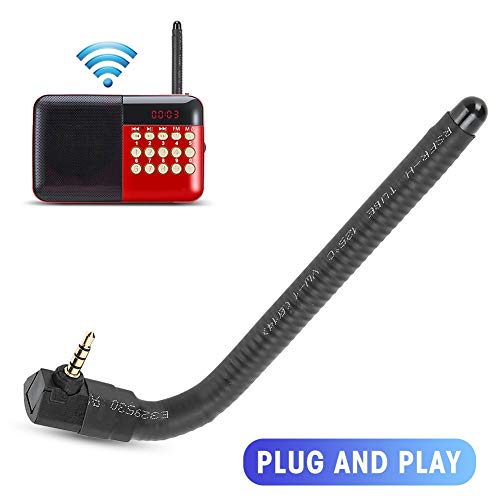 Antena externa para radio de teléfono móvil con conector de codo de 3,5 mm 6