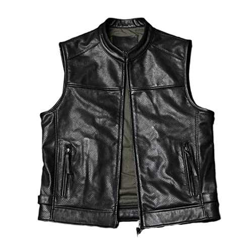 Gilet de moto sans manches maille perforée XL noir contre la chaleur