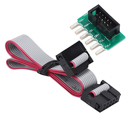 TOPINCN Stepper Motor Driver Board Adapter Cable Ideal for 42 Stepper Motors, Simplifies Wiring with TB6600 Driver, Easy