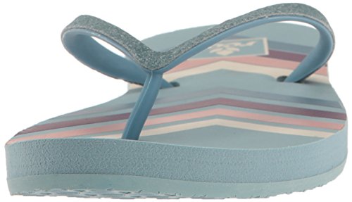 Image of REEF Women's Stargazer Prints Flip-Flop, Blue Chevron, 7 M US