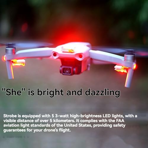 Luz estroboscópica anticolisión contra pérdidas de drones FPV 6