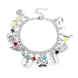 Blingsoul Friends Charm Bracelet - TV Show Bracelets Jewelry Merchandise Valentine Gifts for Women