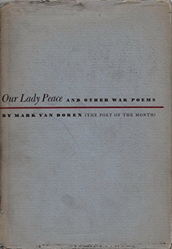 Photo de Our lady peace : and other war poems