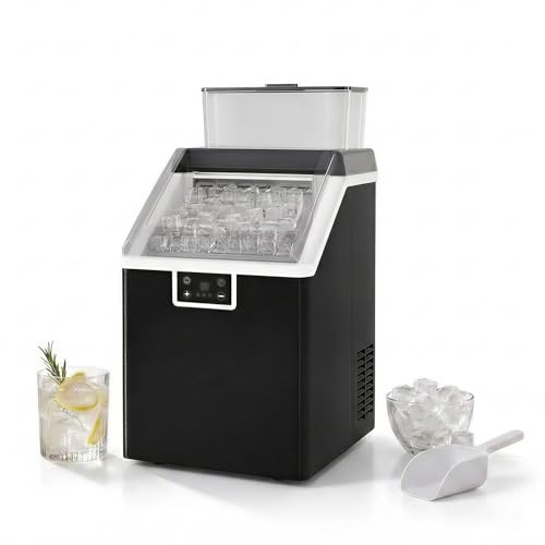 Fabricadora de Hielo Tabu Nugget 55 lbs 24h Negro miniatura 1