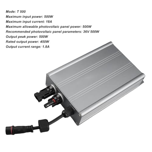 Microinversor solar 600W MPPT para evitar pérdidas de energía en paneles solares de hogar 7