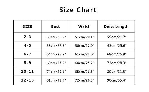 Chiffon Summer Flower Girl Dress Ruffled Junior Bridesmaid Wedding Party Dress(Size 8,Cream) #TOP5