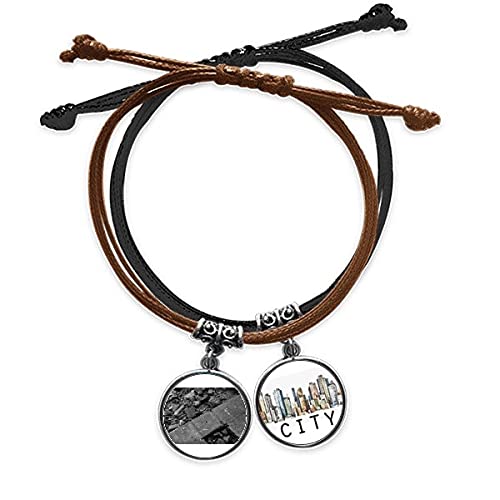 Bracelet corde main pour photographe et passionné d'industrie