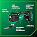 Metabo HPT 18V MultiVolt Cordless Oscillating Multi-Tool, Low Vibration Design, Universal Design, 6 Speed Settings, User Vibration Protection, Starlock, Tool Body Only, CV18DAQ4