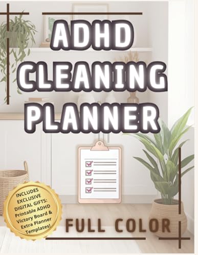 ADHD Cleaning Planner: 12-Week Organizer with Room-by-Room Checklists, Decluttering Prompts & Motivation Tools: Includes ADHD-Friendly Routines for ... Tracking – Ideal for All Overwhelmed Homes image 2