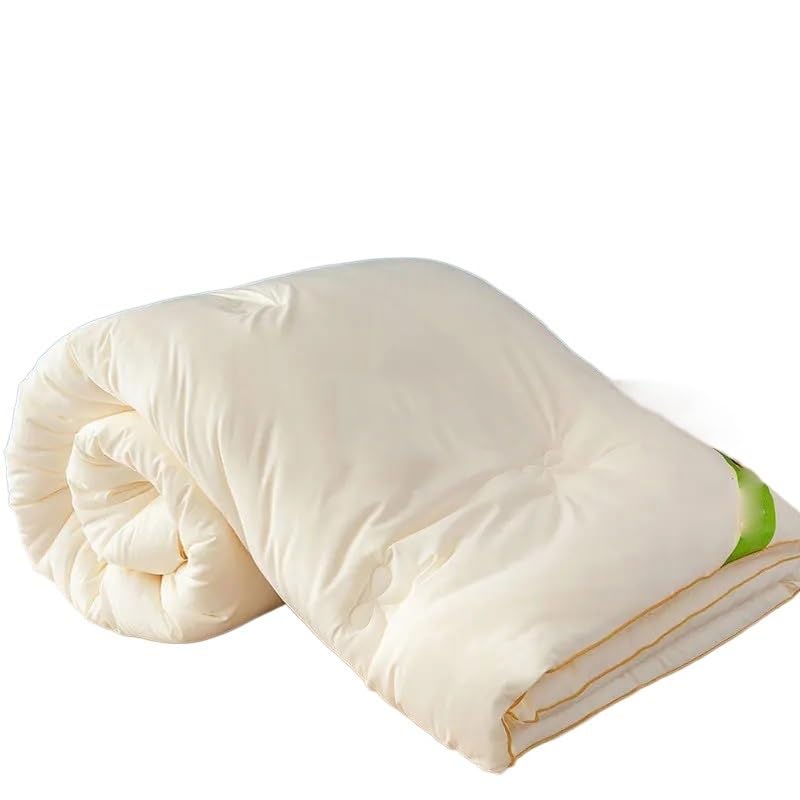 Couette d'hiver en fiber de soja couverture coton lavé 200x230