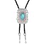 Square Vintage Bolo Tie