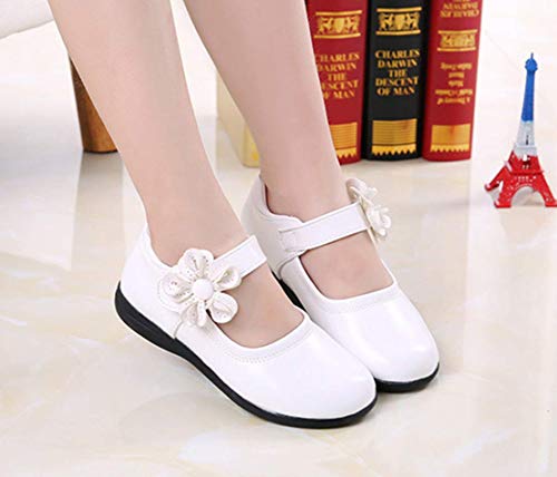 Girl's Strap Mary Jane School Uniform Dress Flat Shoes4