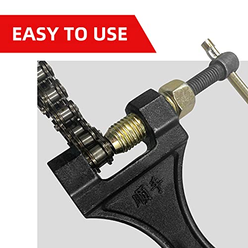 Chain Breaker Klinkgereedschap voor Motorfiets ATV Crossmotor Scooter Fiets Tractor Heavy Duty 420 428 520 525 528 530 Chain Splitter Cutter Link Remover Chain Tool - Image 5