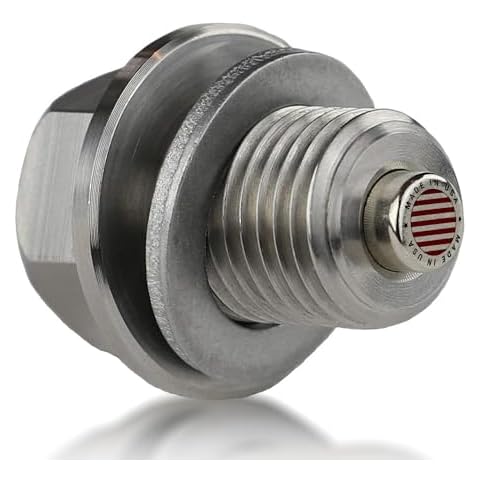 Votex M14 x 1.5MM Stainless Steel Oil Drain Plug with Magnet Cover