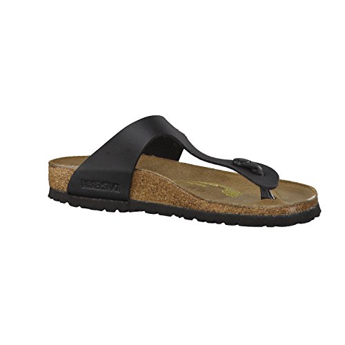 Birkenstock Schuhe Gizeh Birko-Flor Normal Black