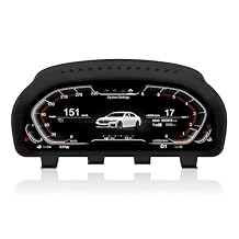 12.3" Linux Auto Aftermarket Digital Instrument Dash Panel Gauge Cluster Speedometer Dashboard LCD Display for BMW 5 Series Gt 6Series 7Series 2010-2017Cic/Nbt/X3 X4Cic/Nbt/X5 X6 2014-2017Nbt