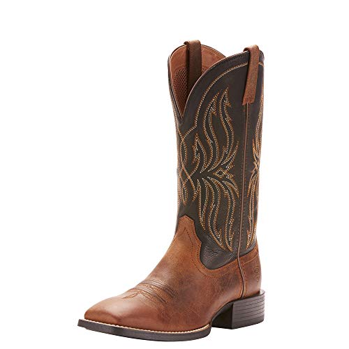 Ariat �����Y �X�|�[�c ���X�g���[ �E�G�X�^���u�[�c, Brute Brown/Tack Room Black, 9